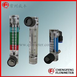 LZB-6M/MT O2 Oxygen flowmeter [CHENGFENG FLOWMETER] panel acylic rotameter  easy installation good cost performance